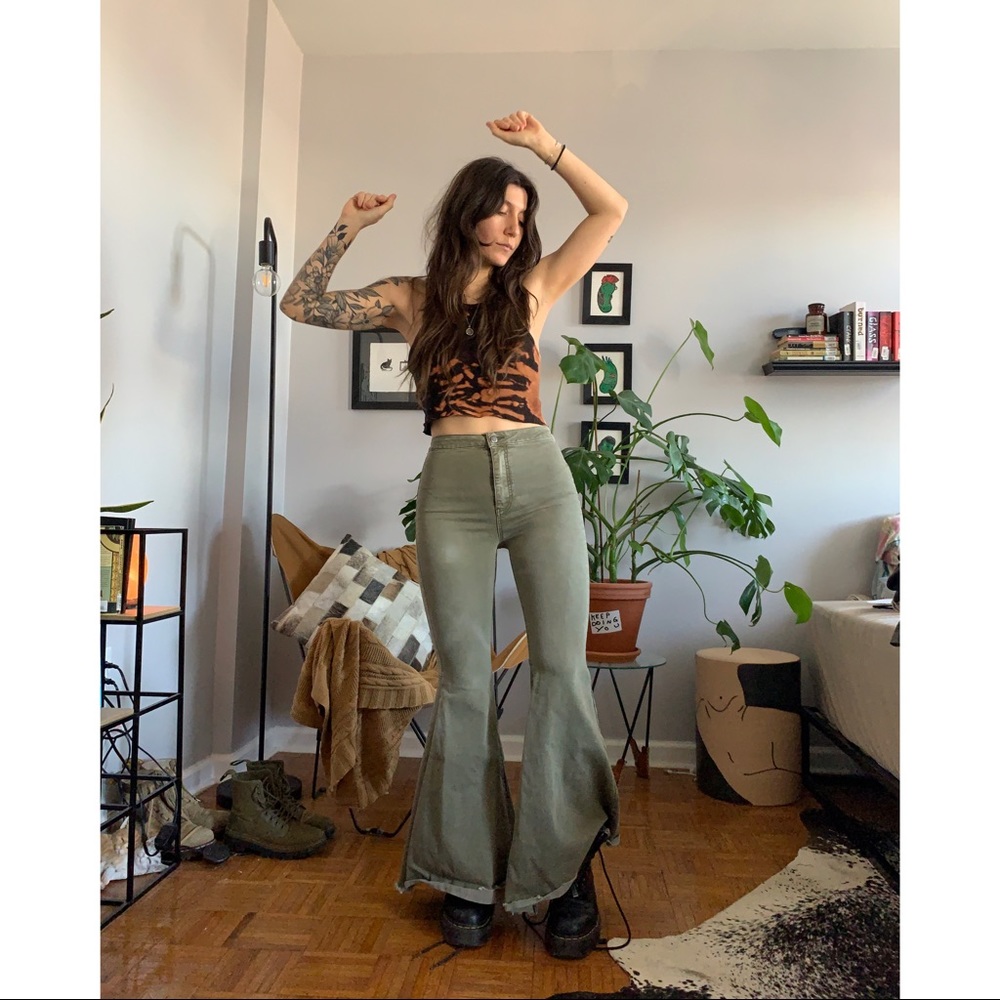 Free People Just Float On Bellbottoms
